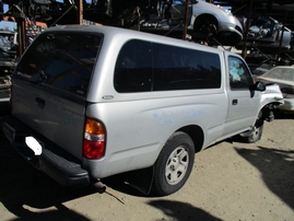 2003 TOYOTA TACOMA STD CAB SILVER 2.4L AT 2WD Z16241